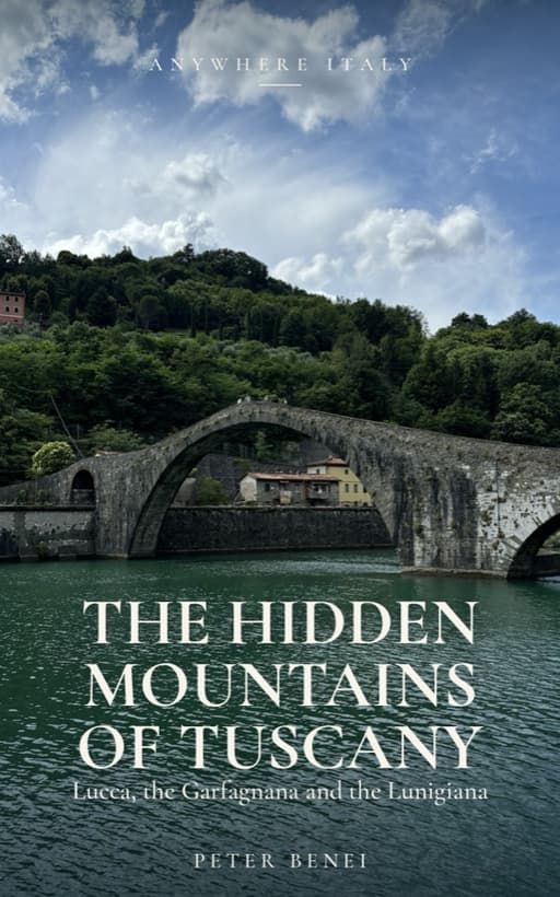 The Hidden Mountains of Tuscany book cover
