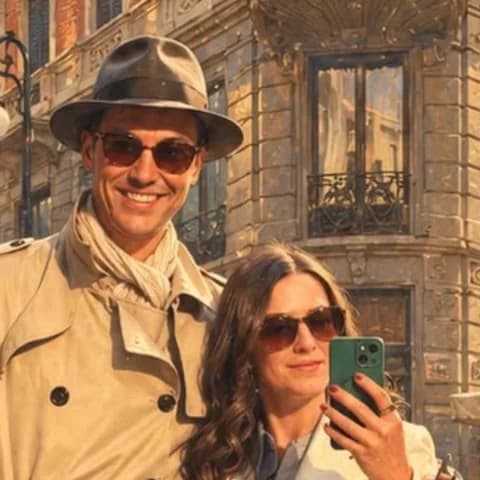 Peter and Sophia, who write Anywhere Italy