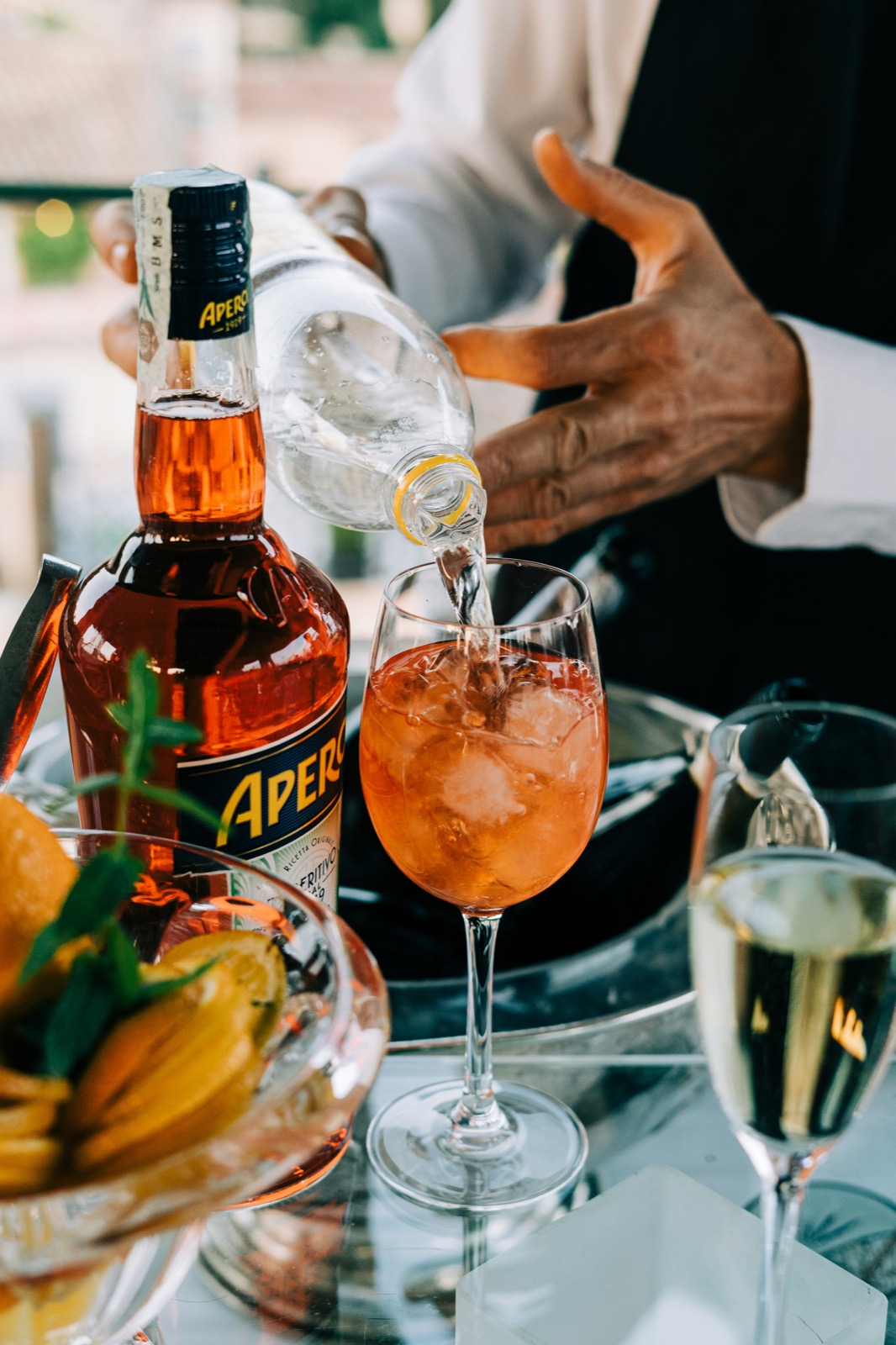 The pour that starts the hour.